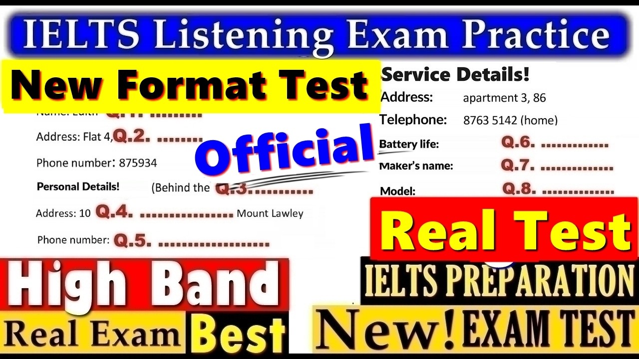 IELTS Listening Practice Test 2025 with Answers 📚