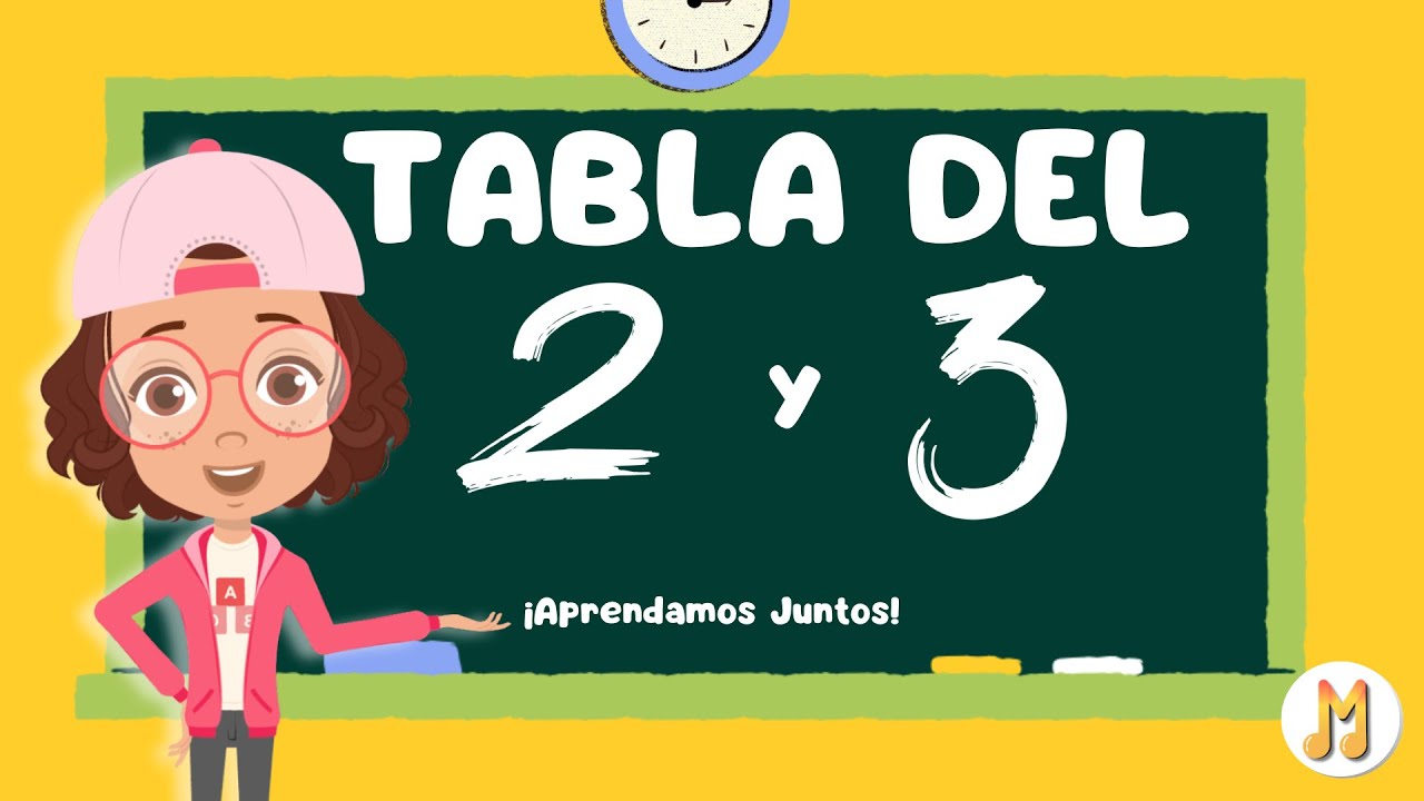 Baila con la tabla del 2 y 3 | Matemática divertida para niños