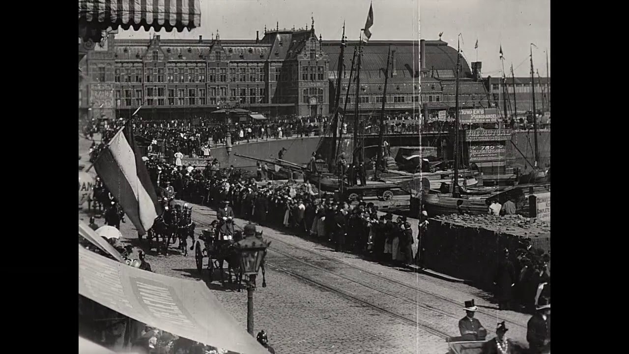 Coronation of Queen Wilhelmina of Holland at Amsterdam (1898) British Mutoscope & Biograph