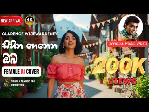 සිහින ගෙනෙන ඔබ (AI) Female Version by සිහිනි මලීනා (Sihini Maleena) | Clarence Wijewardene
