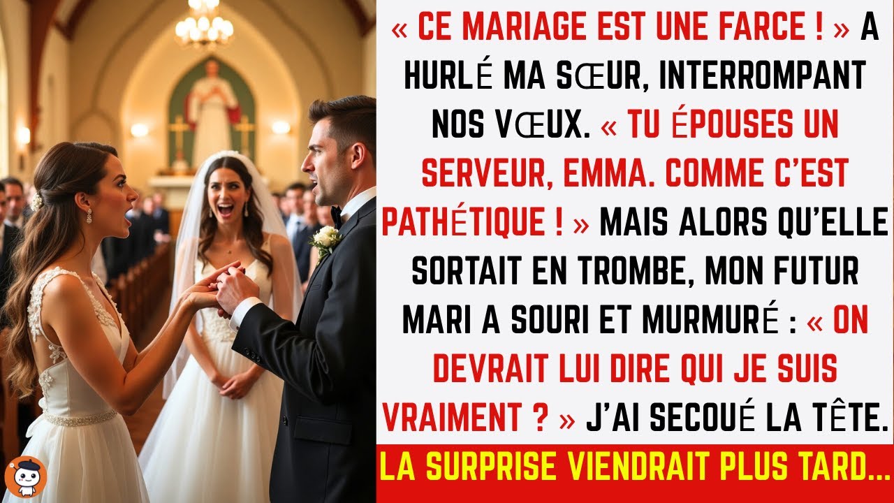Sœur humilie mon mari le jour de mon mariage 😢