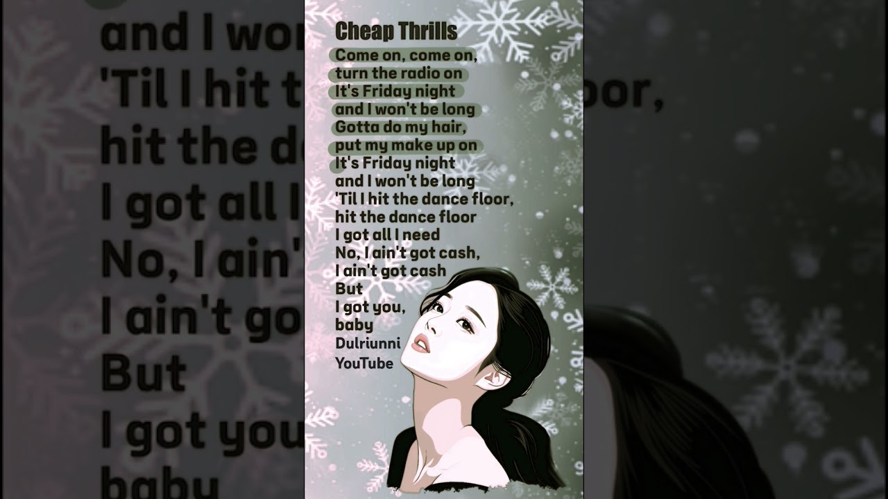 Learn English with Sia's 'Cheap Thrills' 🎶