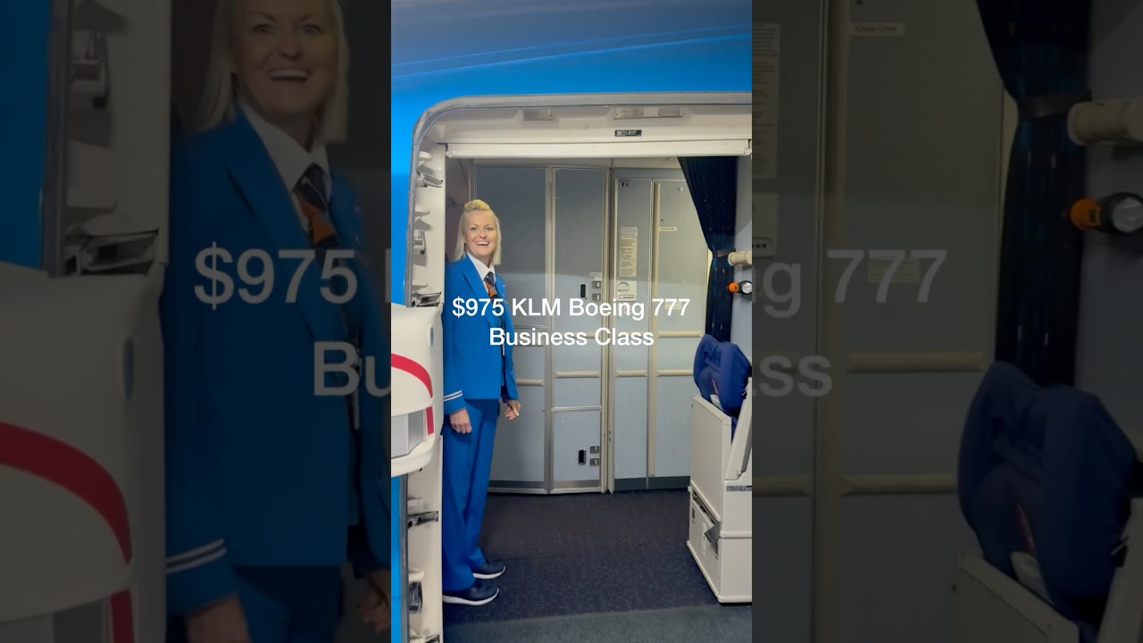 $975 KLM Business Class Suites on Boeing 777