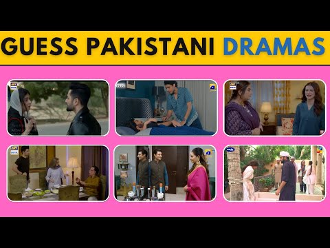 Guess The Pakistani Drama by their scene | Best Pakistani Dramas | Funquestic