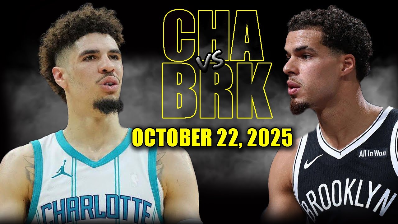 Brooklyn Nets vs Charlotte Hornets Full Game Highlights | October 22, 2025 π