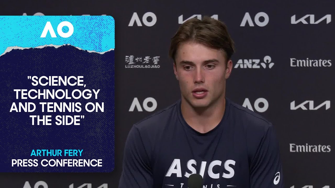 Arthur Fery Post-Match at Australian Open 2026 🎾