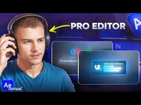 How a PRO Editor Creates Viral Cinematic Animations in After Effects! (2025 Guide)