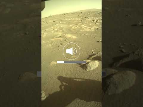 Perseverance Records Its Drive on Mars π