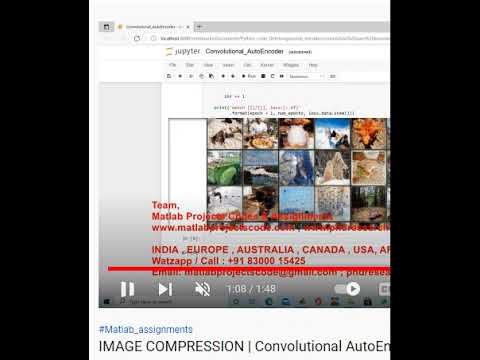 IMAGE COMPRESSION _ Convolutional AutoEncoder USING MATLAB
