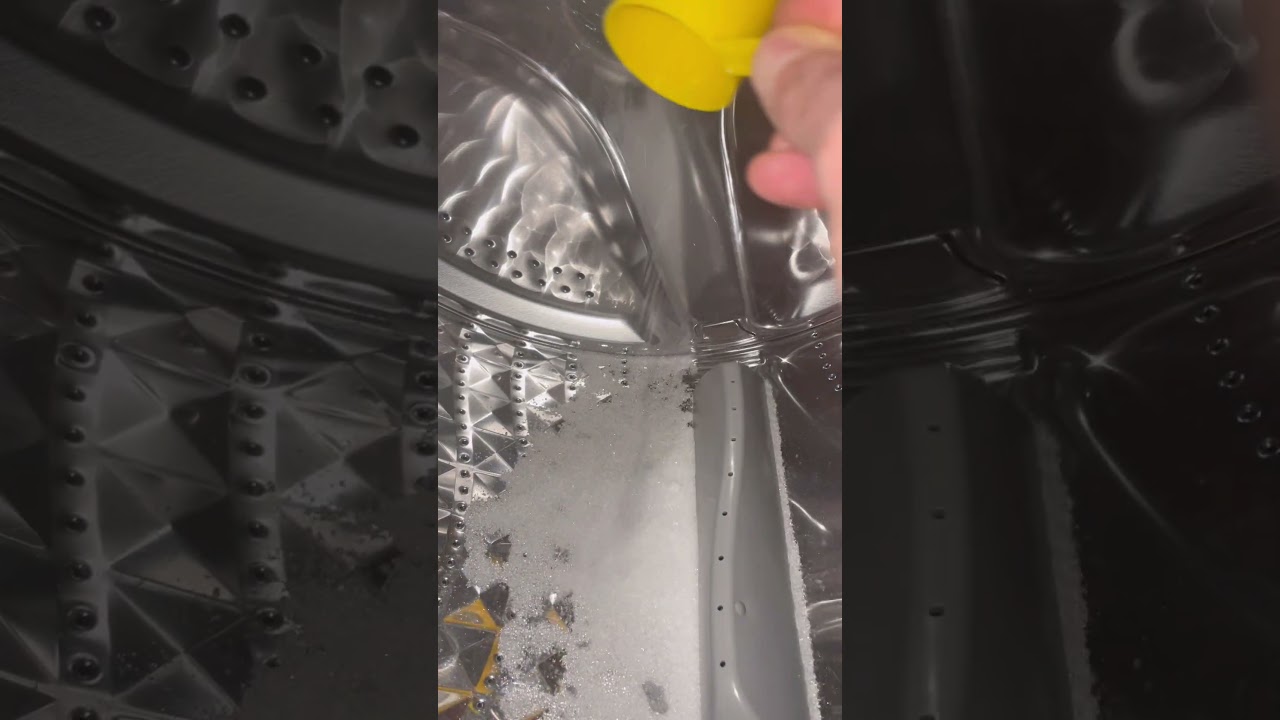 Come Pulire e Decalcificare il Cestello della Lavatrice 🧼