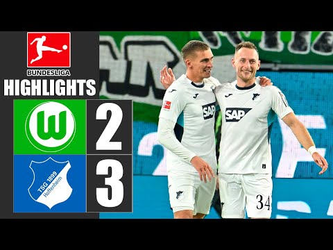 VfL Wolfsburg vs TSG Hoffenheim 2:3 Zusammenfassung | Bundesliga 2025-26
