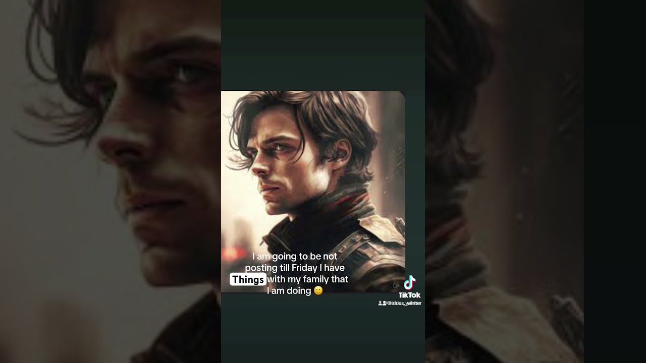 Taking a Break: AFK for a Few Days 🚶‍♂️ #HarryPotter #Marauders #SiriusBlack #Artimis #Acting #PercyJackson