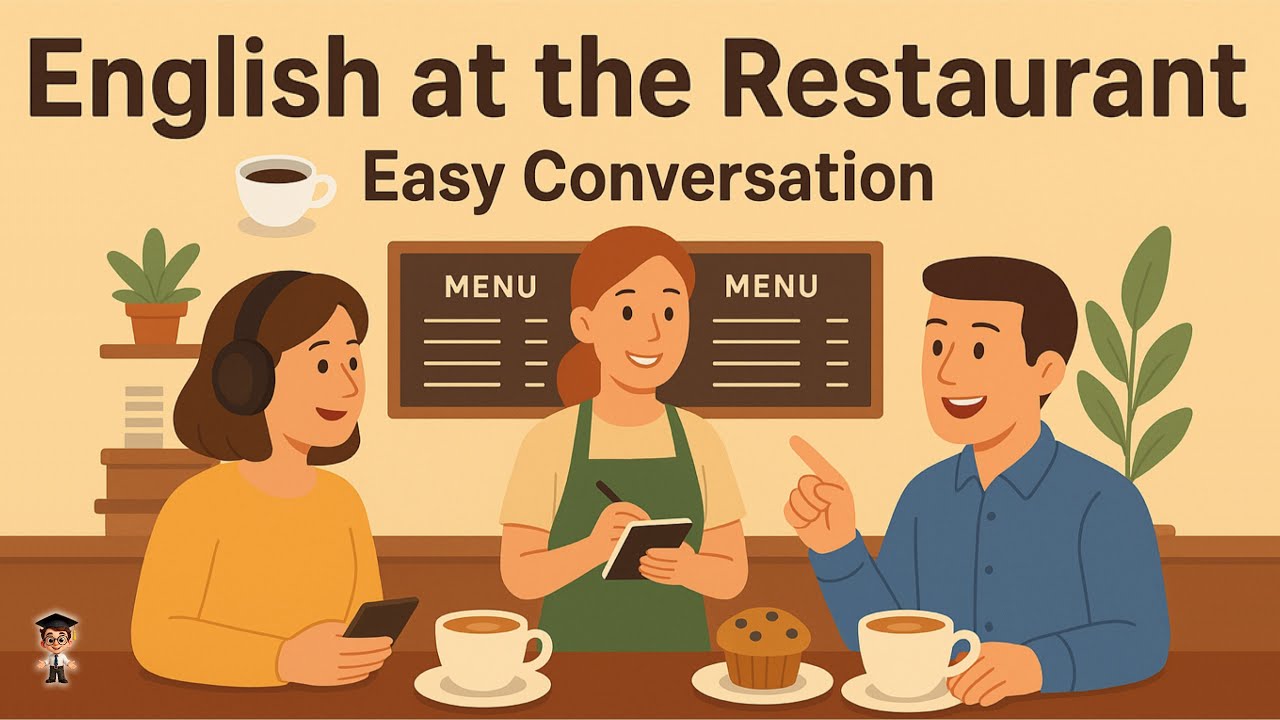 Learn Restaurant English π Easy for Beginners