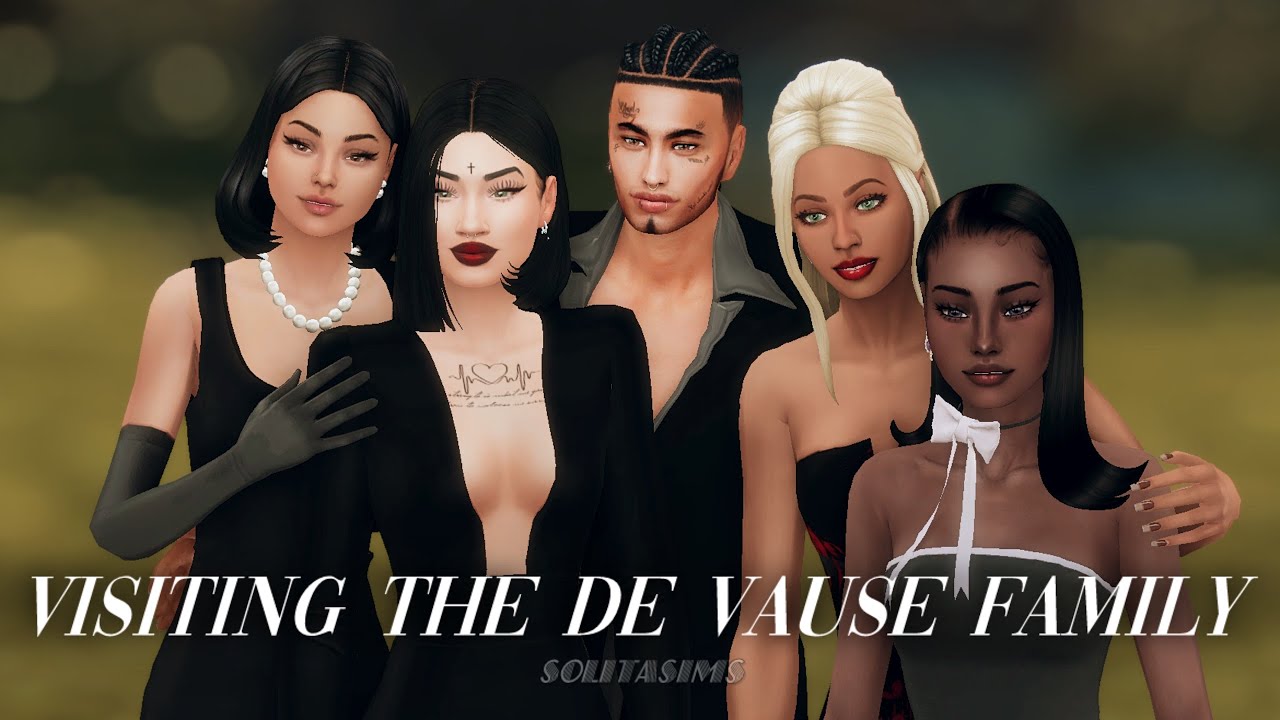 revisiting my most CHAOTIC Sims 4 family || solitasims