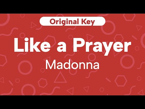 Karaoke Like a Prayer - Madonna | Original Key (Cover with Backing Vocals)