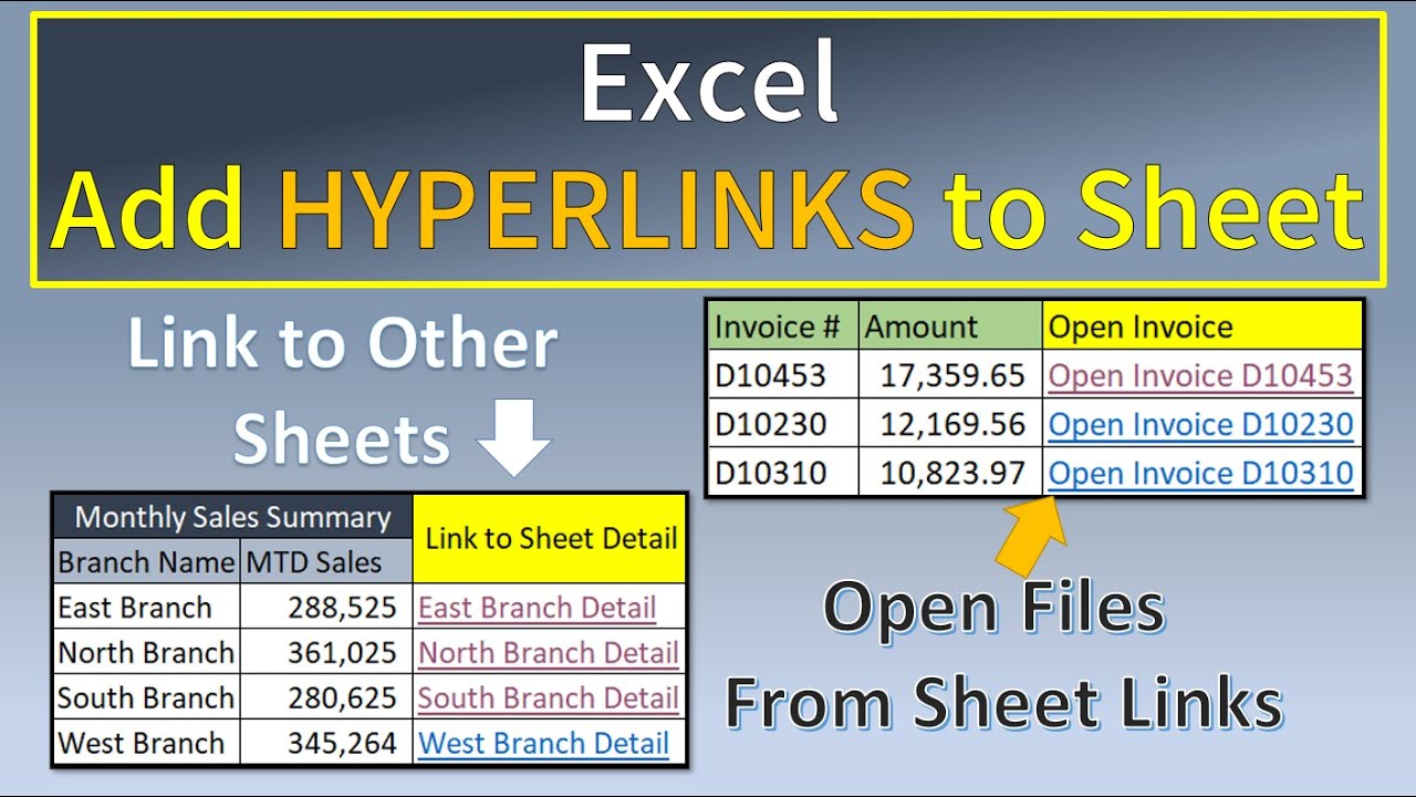 Excel Hyperlink Function Guide 🔗