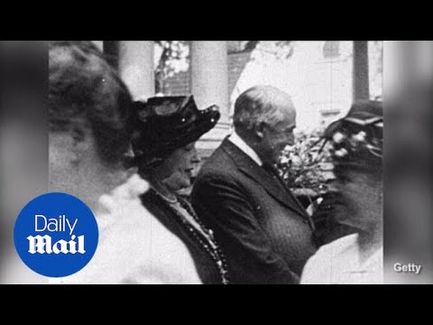 Warren Harding and wife woo first-time women voters in 1920 - Daily Mail