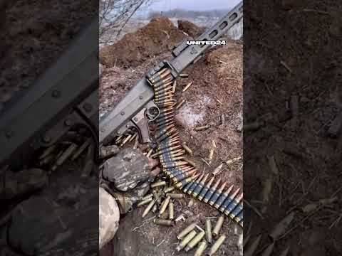 Sometimes the Ukrainian trenches look exactly like this because of the endless Russian assaults #war