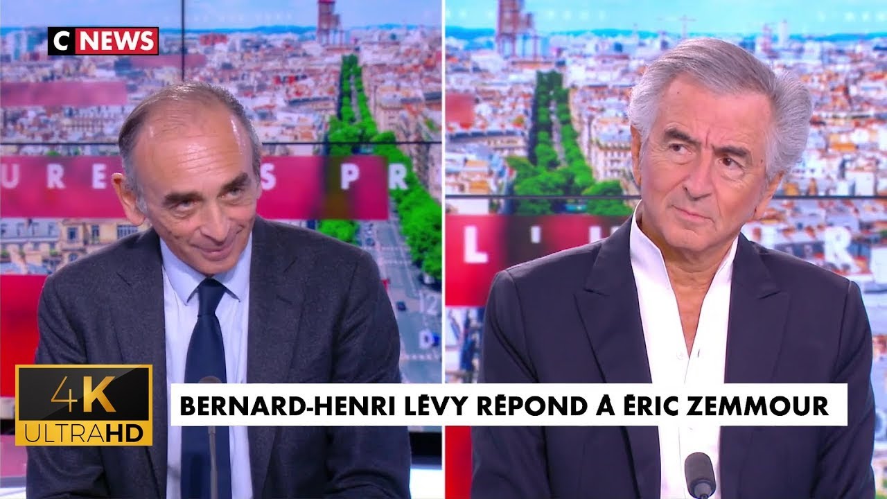 Clash entre Eric Zemmour et Bernard-Henri Lévy dans L'heure des Pros (4K)