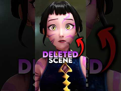 Did You Know a Zoey's Tragic Scene was Deleted from Kpop Demon Hunters #kpopdemonhunters #rumi