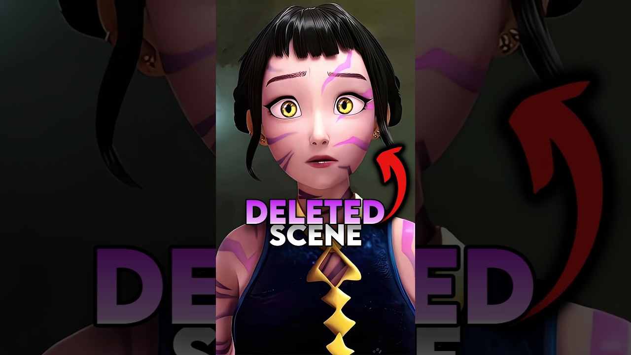 Shocking Deleted Scene of Zoey in Kpop Demon Hunters Revealed! 😱