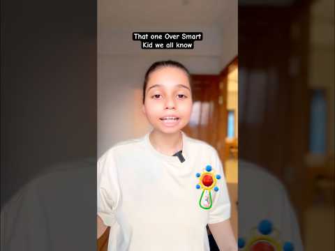 That one Over Smart Kid | Salonayyy | Saloni Gaur