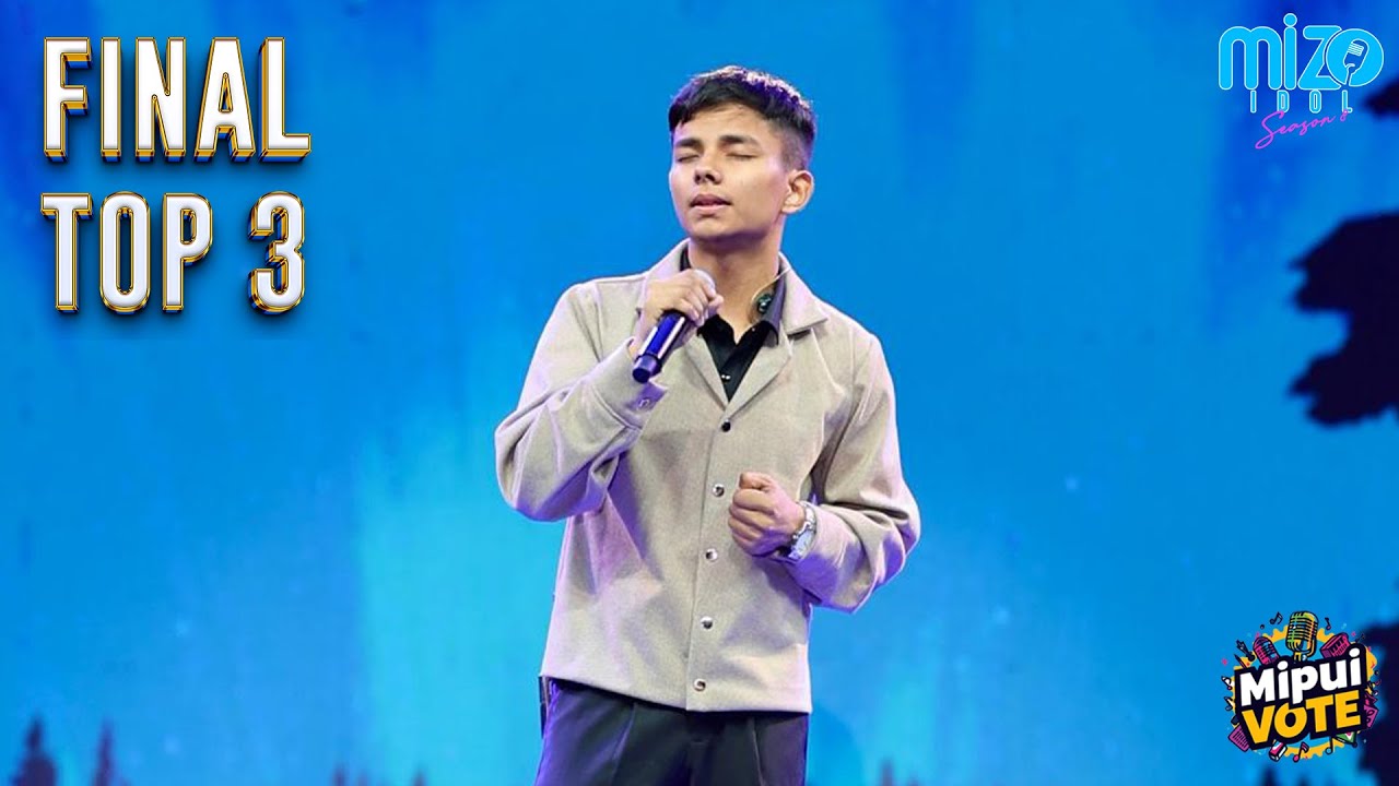 EMMANUEL LALREMRUATA - Min Liamsan | Mizo Idol Season 8 Top 3 Performance 🎤