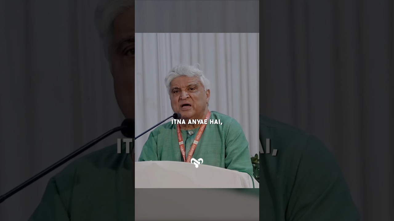 Javed Akhtar On God.🔥
