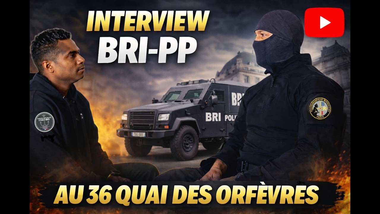 Interview de la BRI-PP au 36 quai de Orfèvres