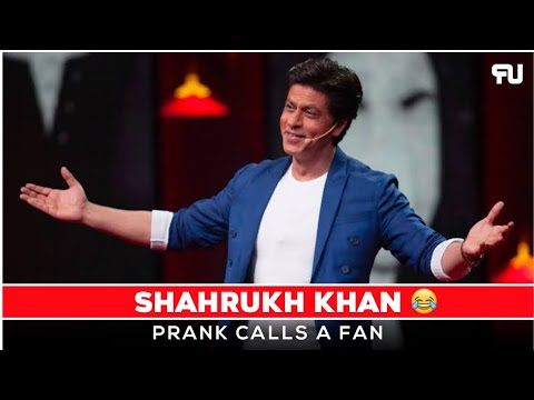 Shahrukh Khan Prank Calls a Fan 😂