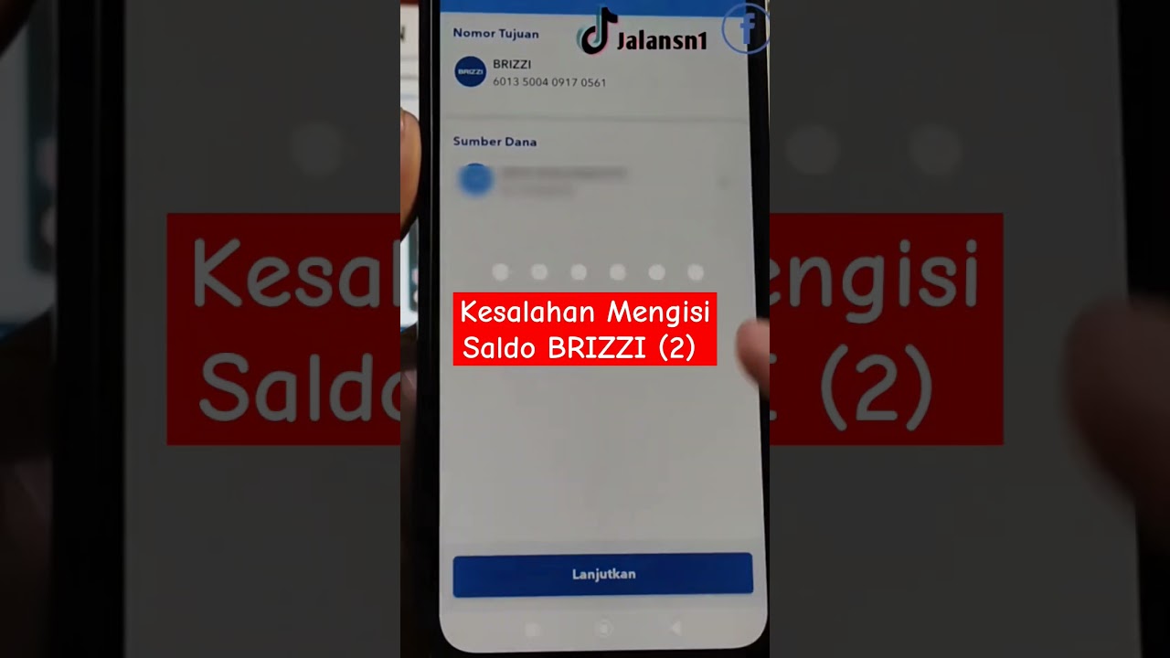 Kesalahan Mengisi Saldo BRIZZI yang kedua #tutorial #atm #brizzi #brimo