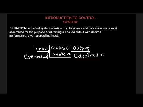 Control Engineering Principles: Intro to Control Systems