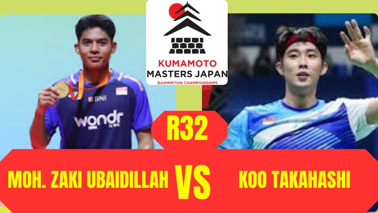 Zaki Ubaidillah Wins Big at Kumamoto Masters 🇮🇩