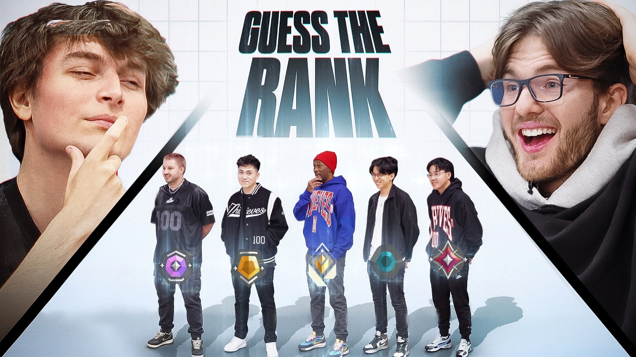 Can Pros Spot a Fake Rank? | VALORANT Guess the Rank