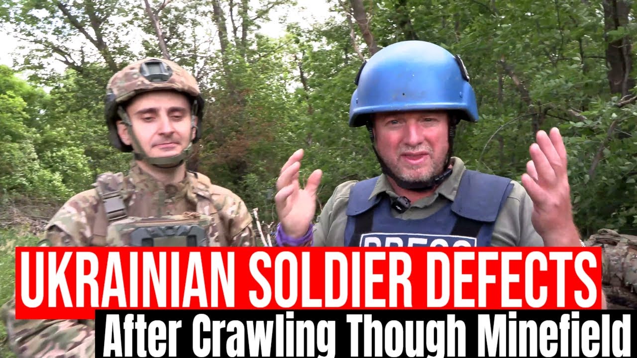 Ukraine Frontline Combat: Soldier Crawled Through Minefield to Defect to Russia