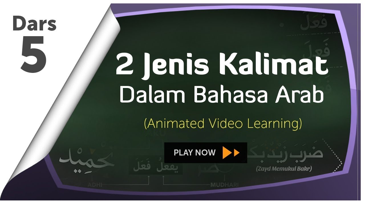 5 Jenis Kalimat dalam Bahasa Arab | Belajar Nahwu Secara Interaktif 📚