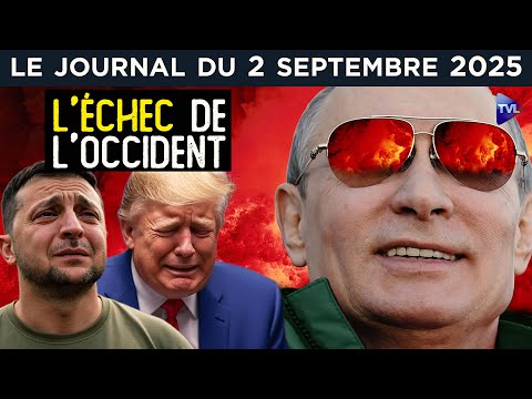 Ukraine : le match Occident - Poutine ? - JT du mardi 2 septembre 2025
