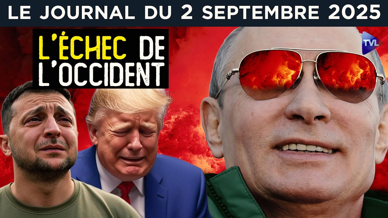Ukraine : Conflit Occident vs Poutine – Décryptage du JT du 2 septembre 2025 🌍