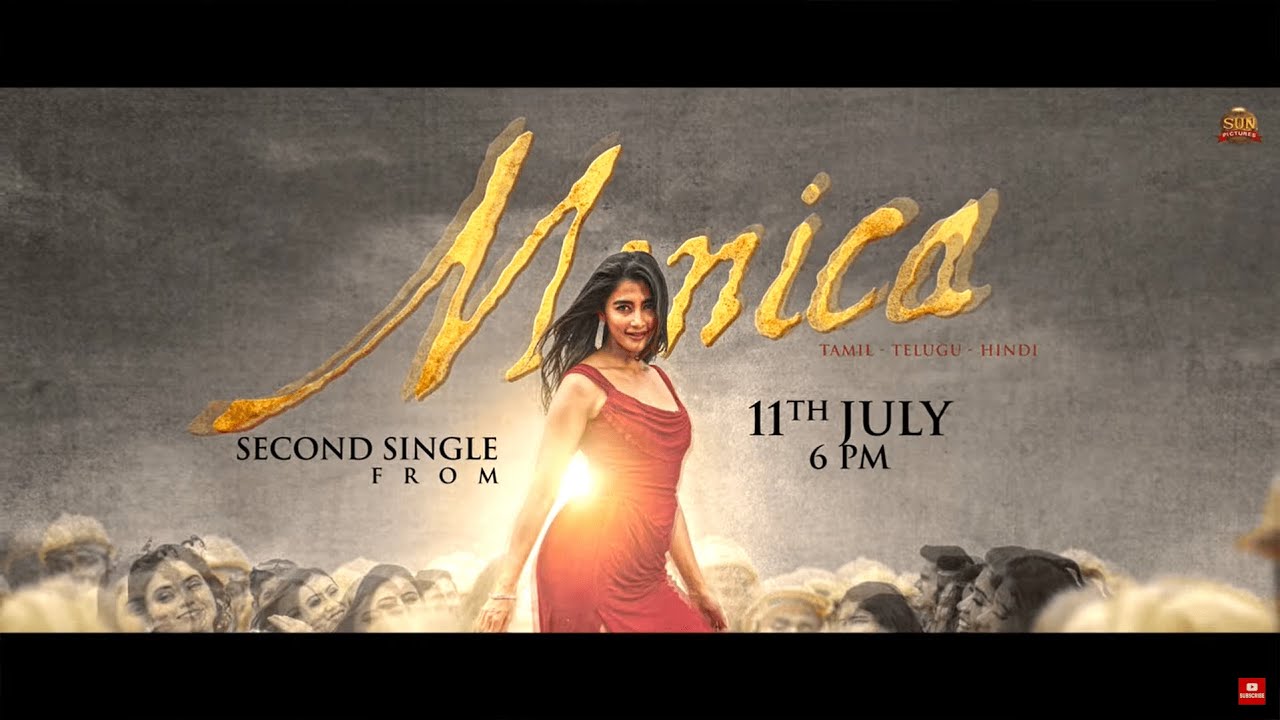Watch the Exciting Promo of 'Monica' from Rajinikanth's 'COOLIE' 🎬 Featuring Pooja Hegde