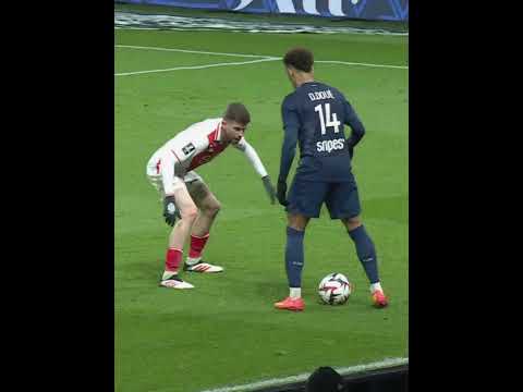 Cherki X DouĂ© đ„¶âĄïž#Ligue1McDonalds #ligue1 #lyon #psg #footballcomp