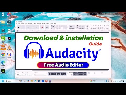 How to Download & Install Audacity on Windows 10/11 Laptop | Free Audio Editor