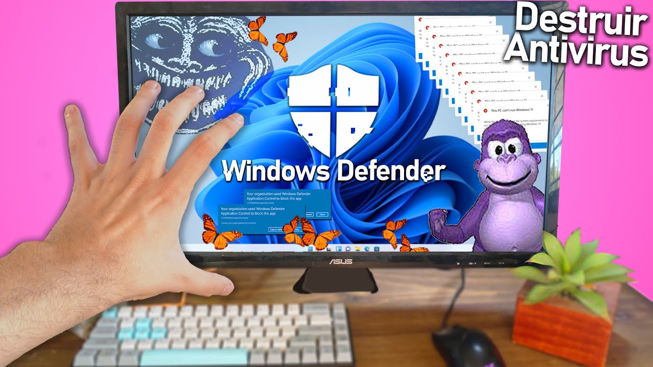 Destruir Antivirus Gratis con Virus Peligrosos 🛡️