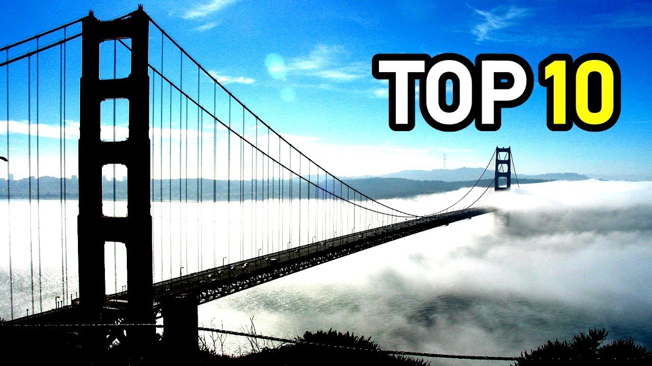 10 Top 10 Longest Suspension Bridges 🌉
