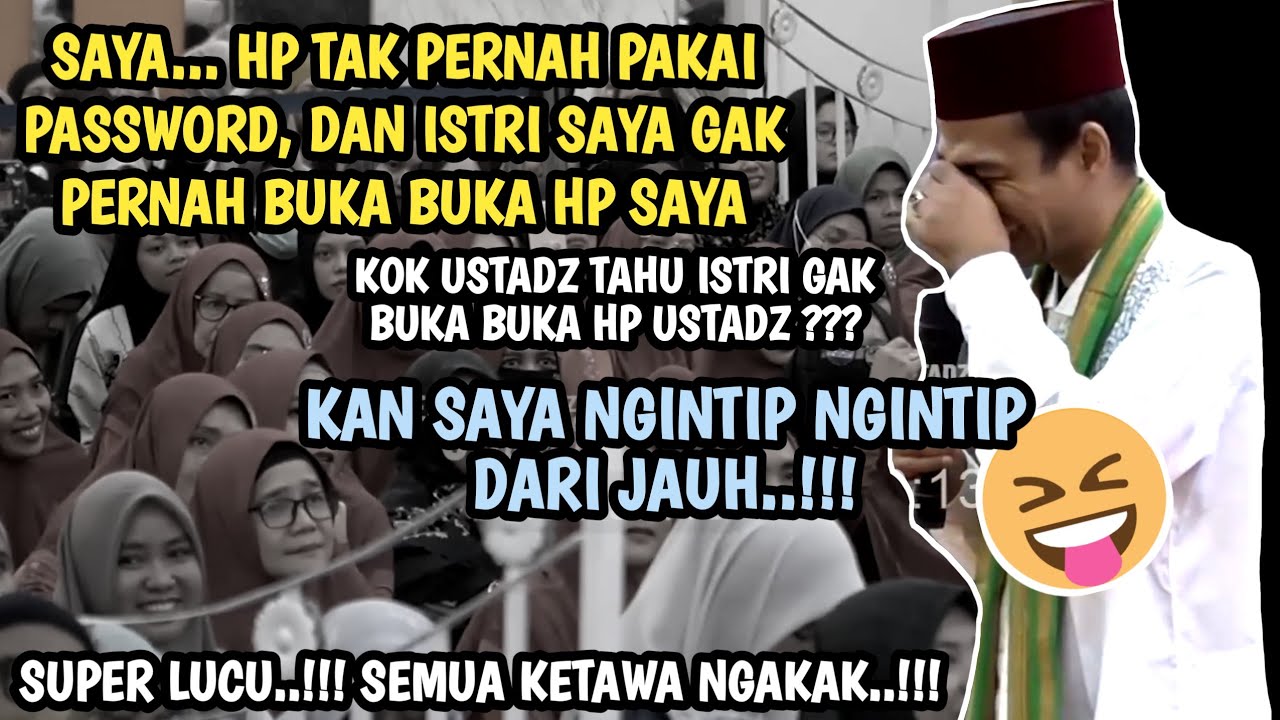 Ngakak... Lucu Banget.. Jamaah kena jebakan terus Bikin Ketawa | Ustadz Abdul Somad