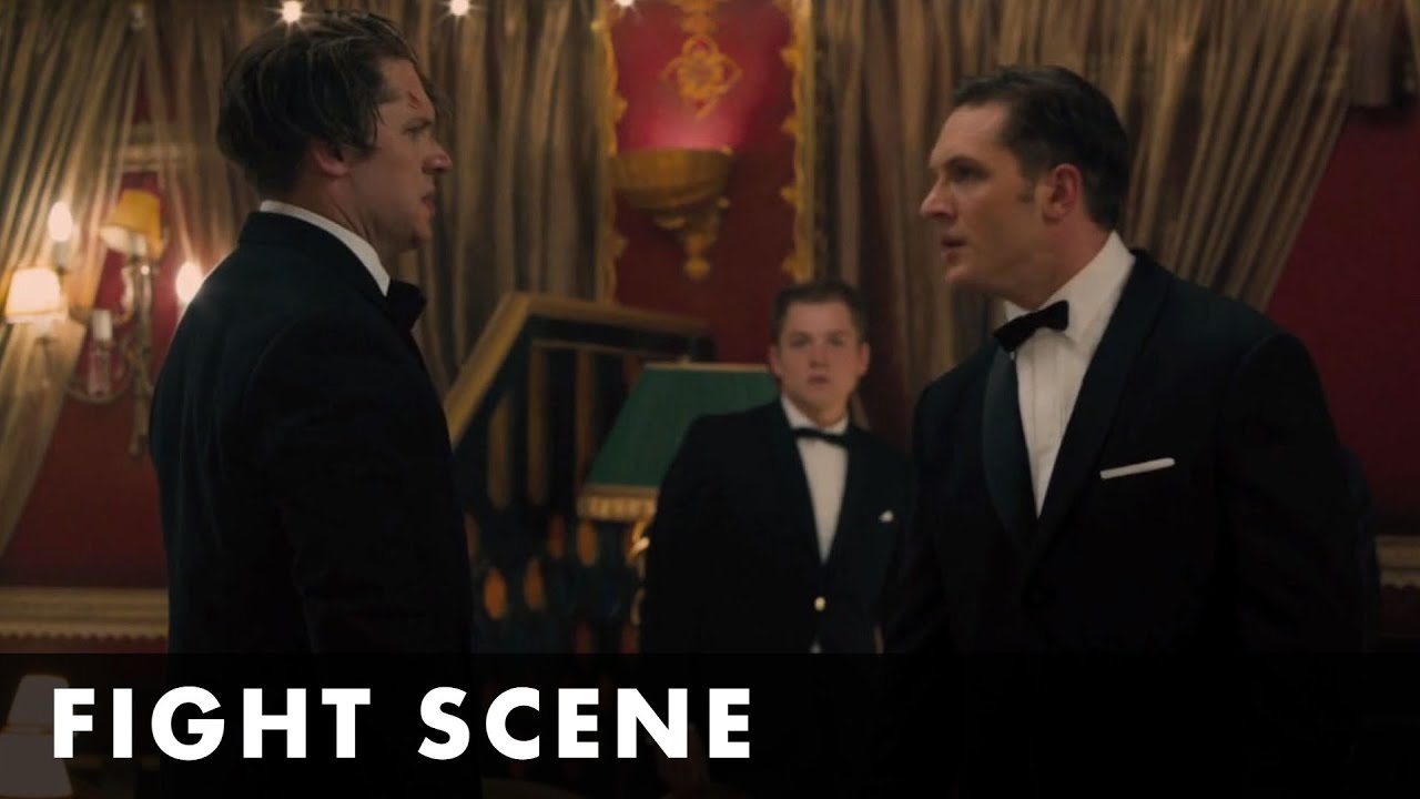 Legend Fight Scene with Tom Hardy as Krays