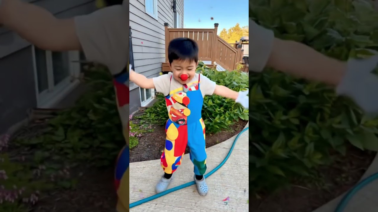 Scary Clown Turns Keegan Funny! 🤡