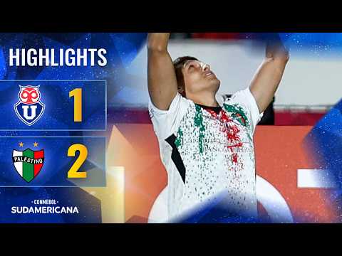 UNIVERSIDAD DE CHILE X PALESTINO | MELHORES MOMENTOS | CONMEBOL SUDAMERICANA 2026