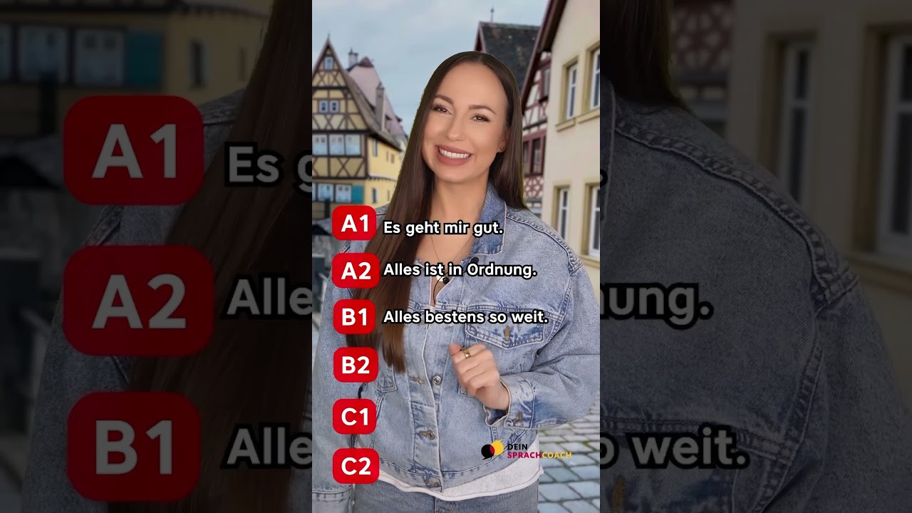 Perfekte Antworten auf 'Wie geht's?' – Deutsch lernen leicht gemacht 🇩🇪