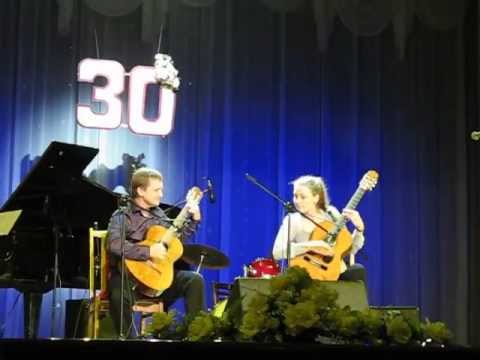 Николай Трусов и Екатерина Арико на юбилейном концерте 🎸