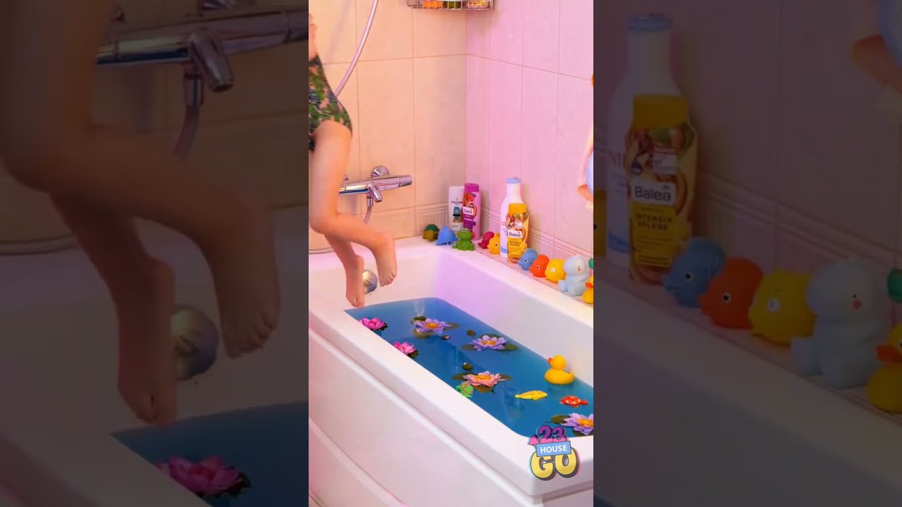 Bath Time Turns into a Splash Party! 🛁🎉
